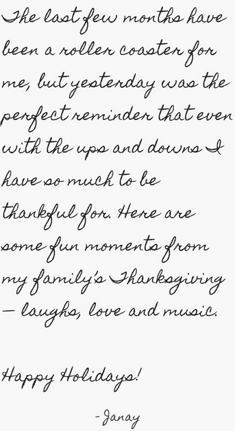 Thanksgiving 2014 Note